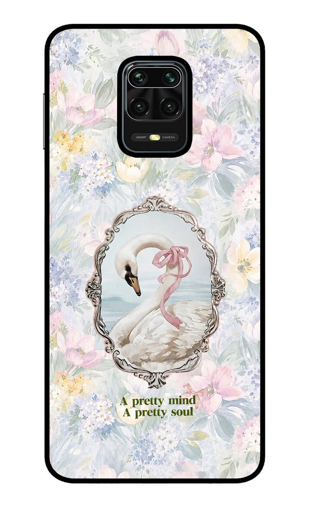 Pretty Mind Pretty Soul Redmi Note 9 Pro/Pro Max Glass Case
