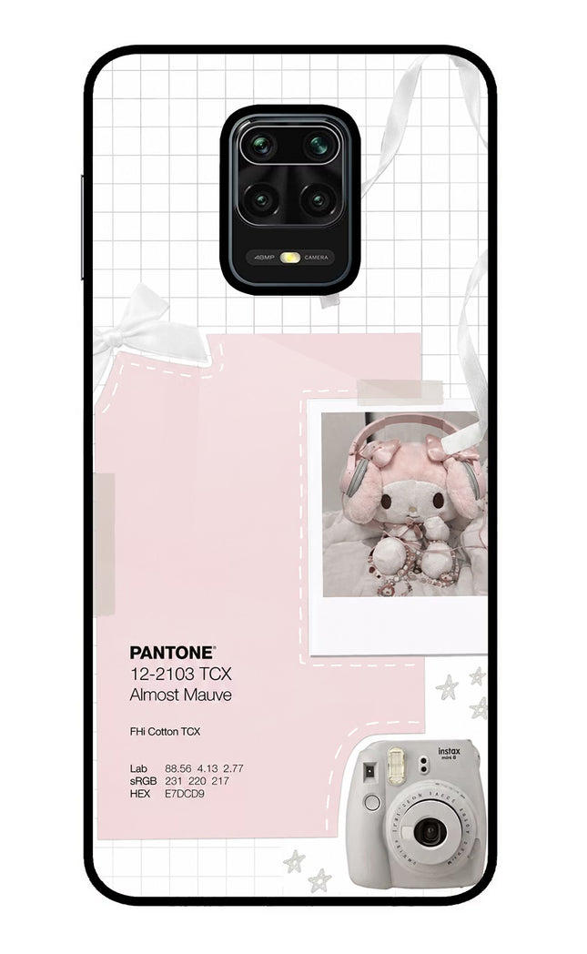 Pantone Asthetic Redmi Note 9 Pro/Pro Max Glass Case