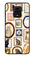 Mirror Cats Redmi Note 9 Pro/Pro Max Glass Case