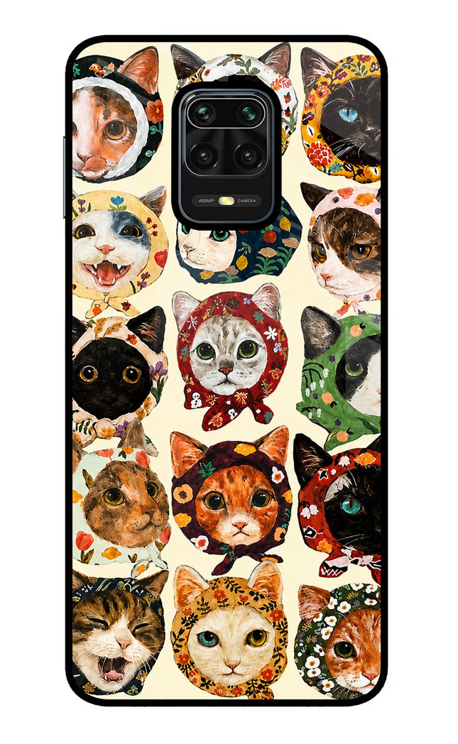 Cool Cat Redmi Note 9 Pro/Pro Max Glass Case