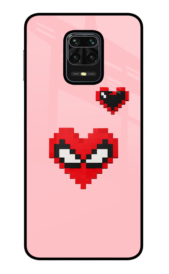 Gwen Heart Redmi Note 9 Pro/Pro Max Glass Case