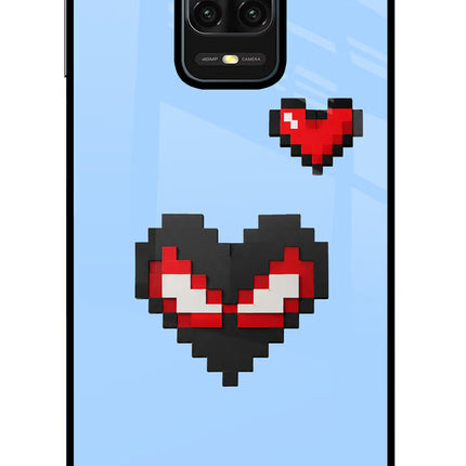 Peter Heart Redmi Note 9 Pro/Pro Max Glass Case