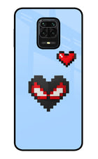 Peter Heart Redmi Note 9 Pro/Pro Max Glass Case