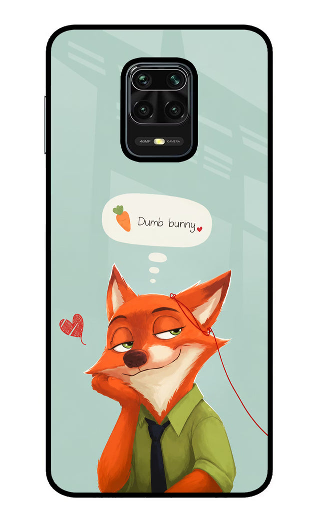 Nick Charm Redmi Note 9 Pro/Pro Max Glass Case