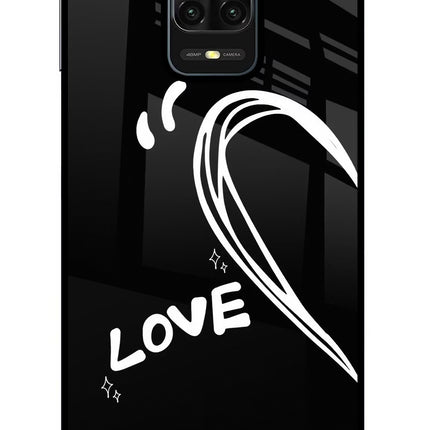 Love Line Redmi Note 9 Pro/Pro Max Glass Case
