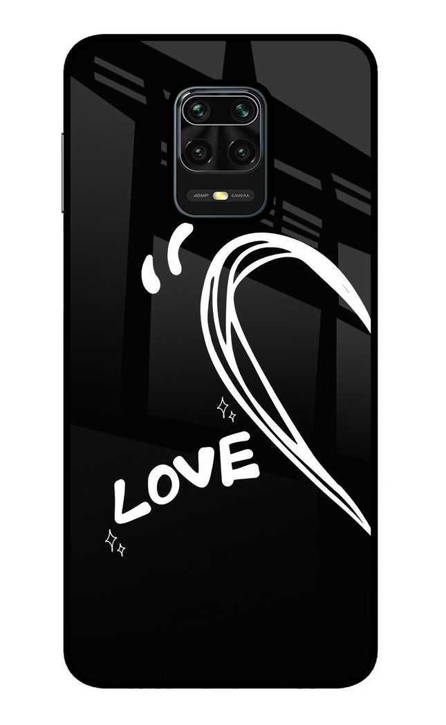 Love Line Redmi Note 9 Pro/Pro Max Glass Case