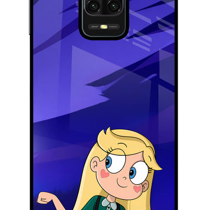 Star Glow Redmi Note 9 Pro/Pro Max Glass Case