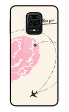 Miss Orbit Redmi Note 9 Pro/Pro Max Glass Case