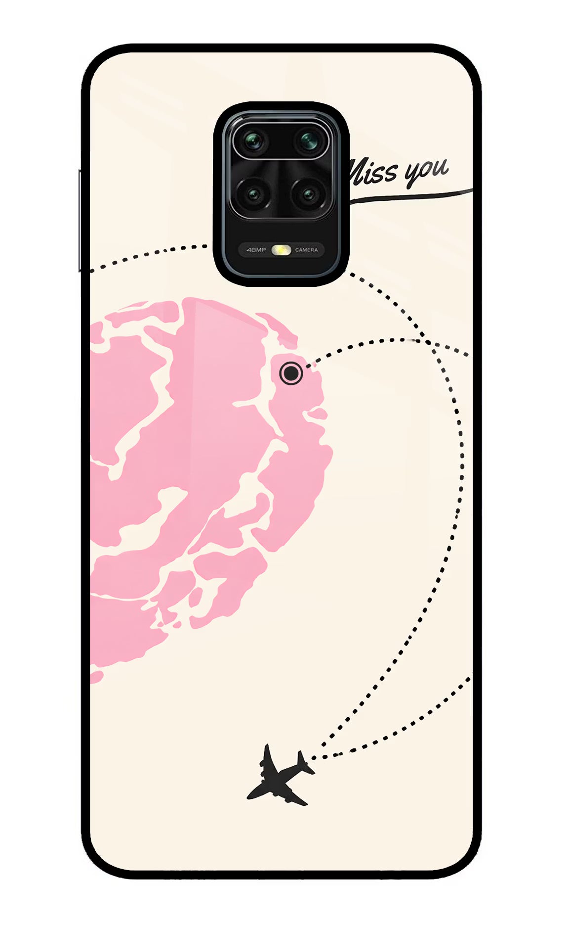 Miss Orbit Redmi Note 9 Pro/Pro Max Glass Case