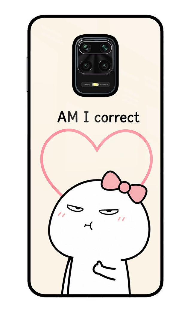 Always Right Redmi Note 9 Pro/Pro Max Glass Case