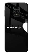 This World Redmi Note 9 Pro/Pro Max Glass Case