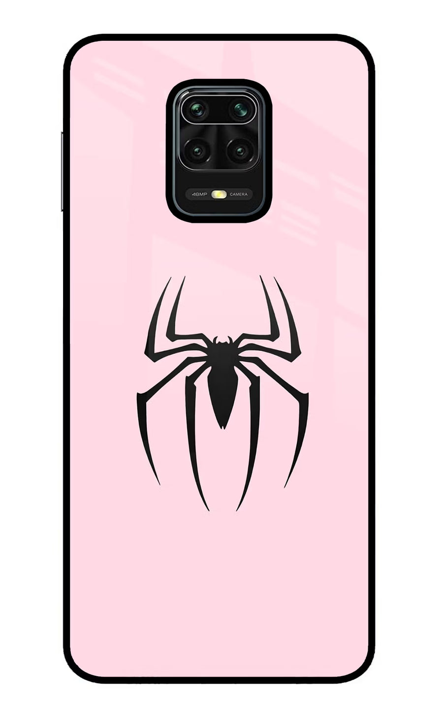 Peter Symbol Redmi Note 9 Pro/Pro Max Back Cover, Glass case