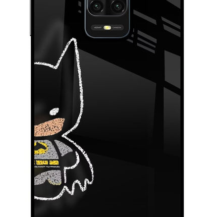 Bat Kitty Redmi Note 9 Pro/Pro Max Glass Case