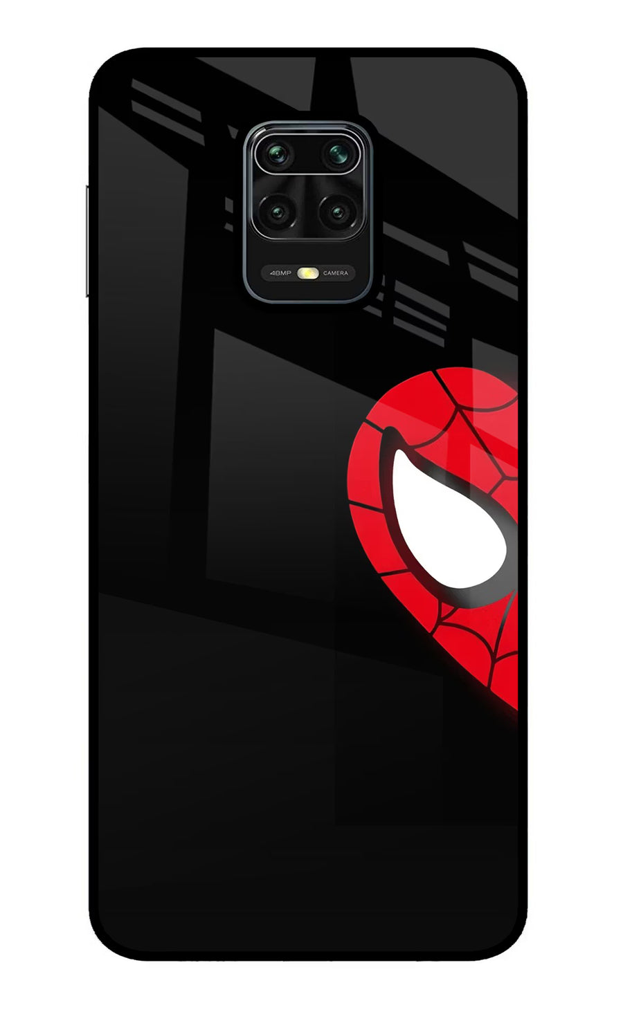 Peter Mask Redmi Note 9 Pro/Pro Max Back Cover, Glass case