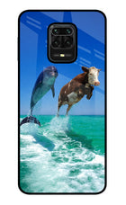 Dolphin vs Cow Redmi Note 9 Pro/Pro Max Glass Case