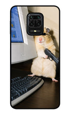 Hacker Hamster Redmi Note 9 Pro/Pro Max Glass Case