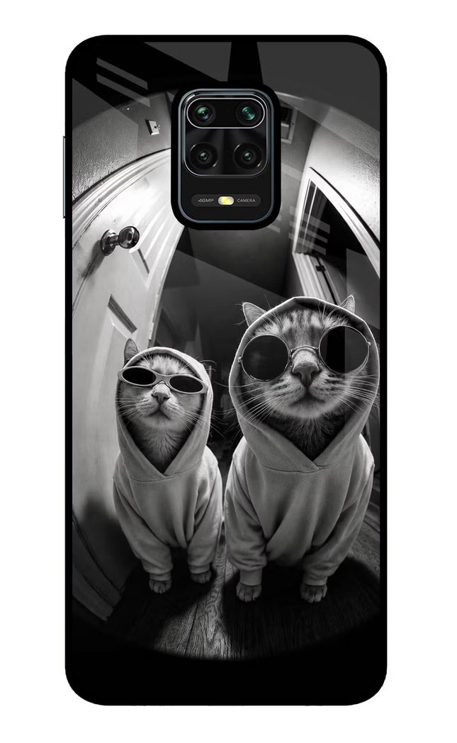 Hood Cats Redmi Note 9 Pro/Pro Max Glass Case