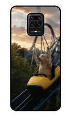 Rollercoaster Dog Redmi Note 9 Pro/Pro Max Glass Case
