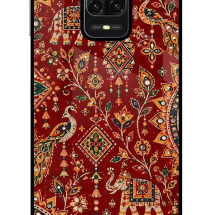 Laal Riwaaz Redmi Note 9 Pro/Pro Max Glass Case