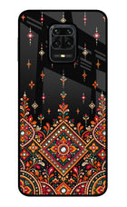 Noir Mehfil Redmi Note 9 Pro/Pro Max Glass Case