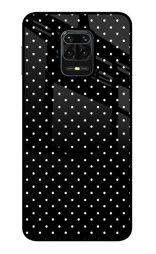 White Dots Redmi Note 9 Pro/Pro Max Glass Case