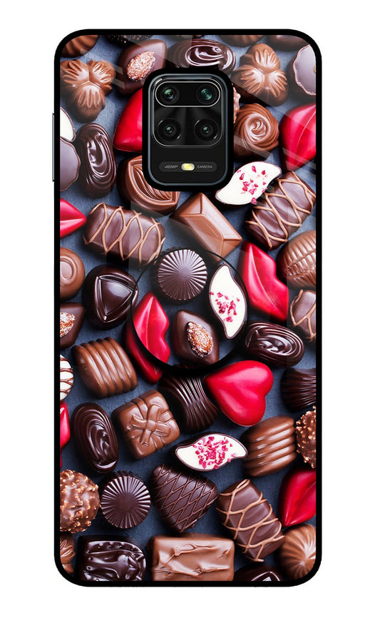 Chocolates Redmi Note 9 Pro/Pro Max Glass Case