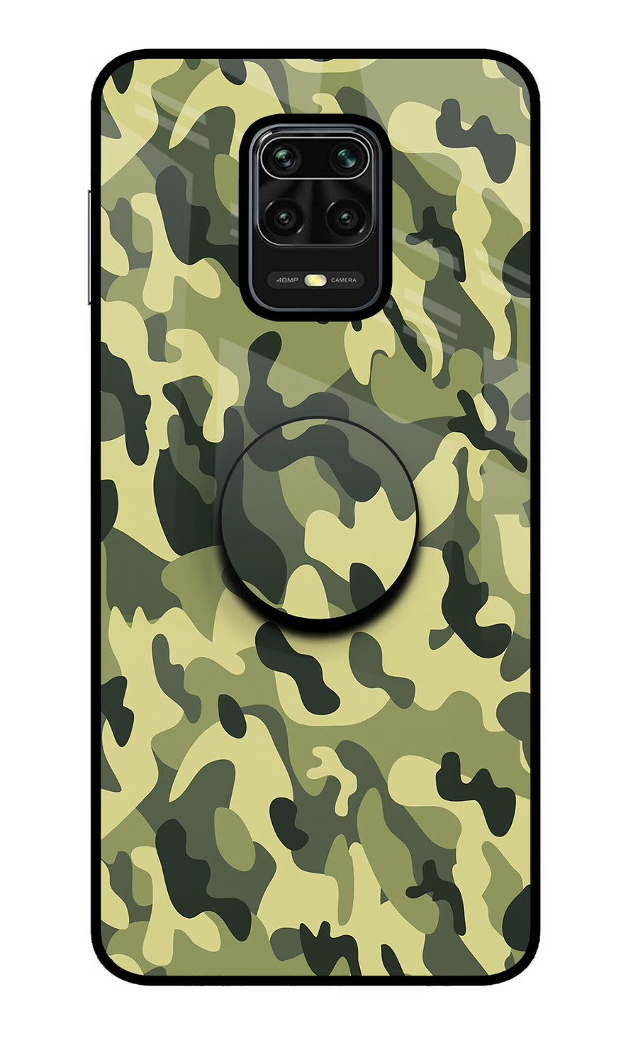 Camouflage Redmi Note 9 Pro/Pro Max Pop Case, Metal case