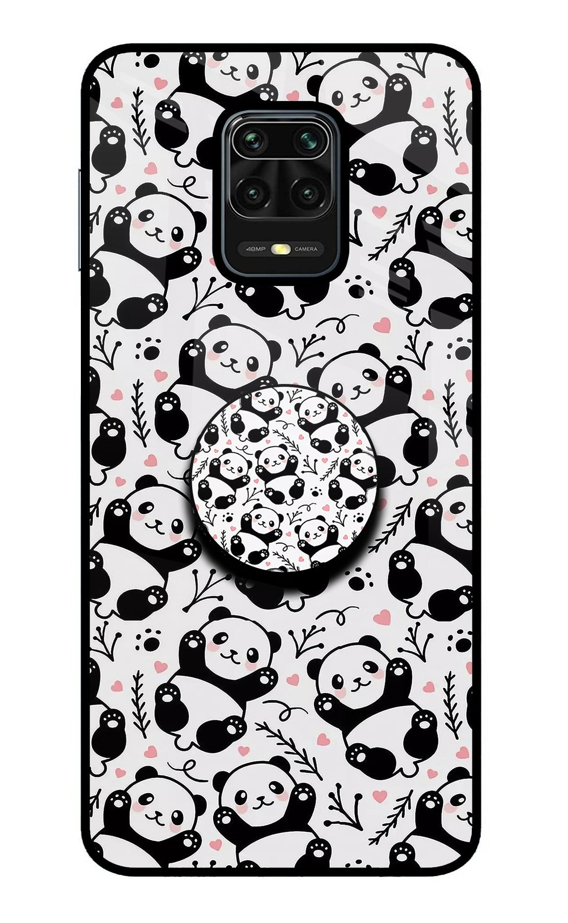 Cute Panda Redmi Note 9 Pro/Pro Max Pop Case