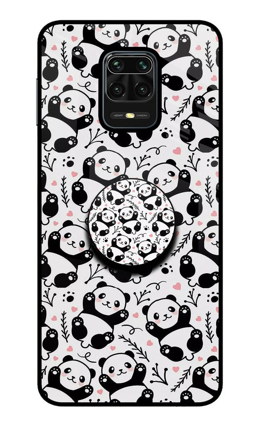 Cute Panda Redmi Note 9 Pro/Pro Max Glass Case