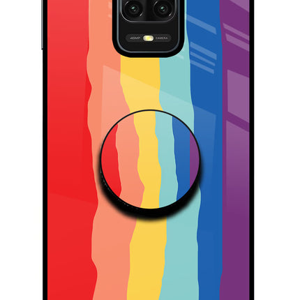 Rainbow Redmi Note 9 Pro/Pro Max Glass Case