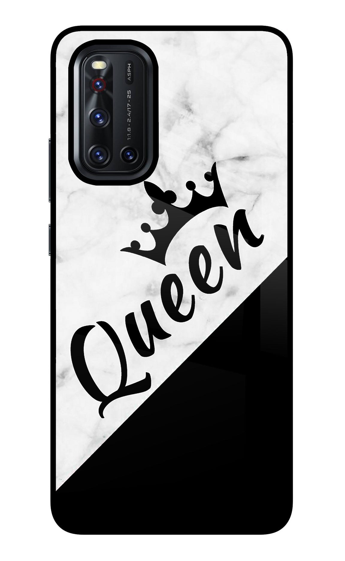 Queen Vivo V19 Glass Case