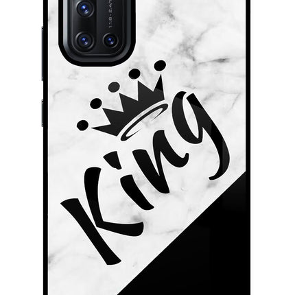 King Vivo V19 Glass Case Back Cover by Casekaro