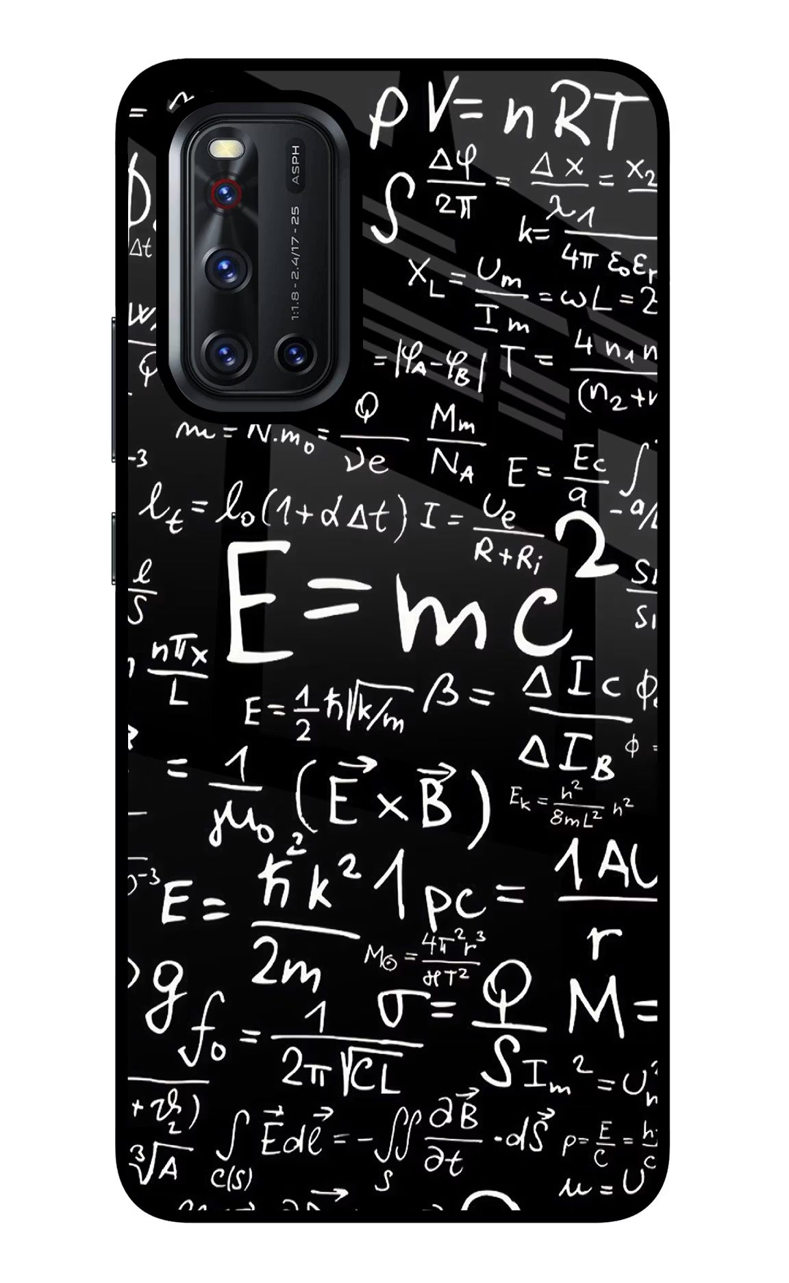 Physics Formula Vivo V19 Glass Case Back Cover by Casekaro