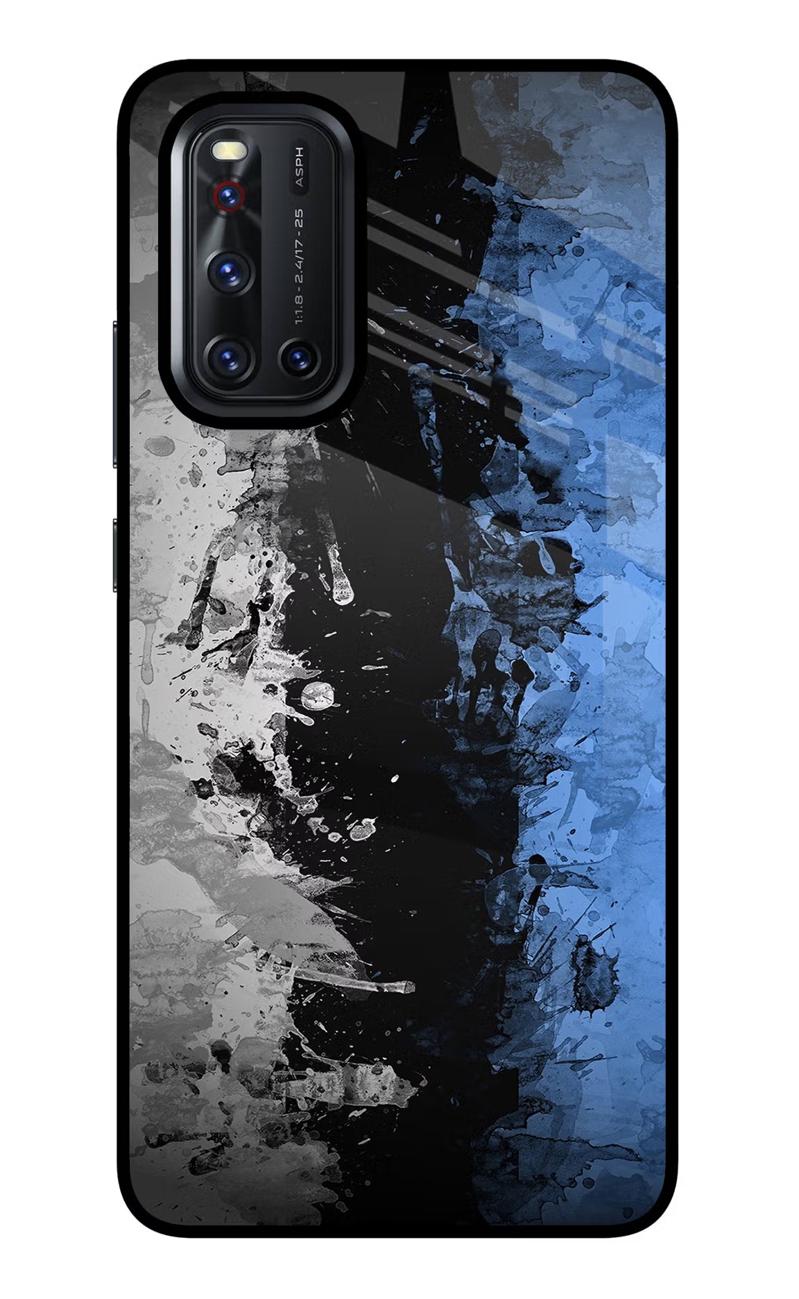 Artistic Design Vivo V19 Glass Case Back Cover by Casekaro
