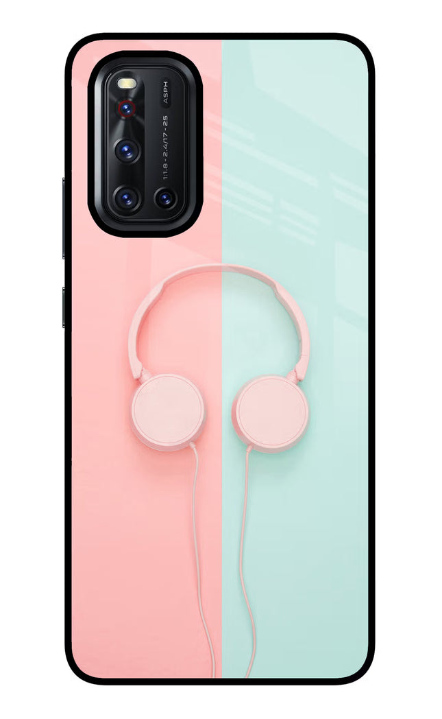 Music Lover Vivo V19 Glass Case Back Cover by Casekaro