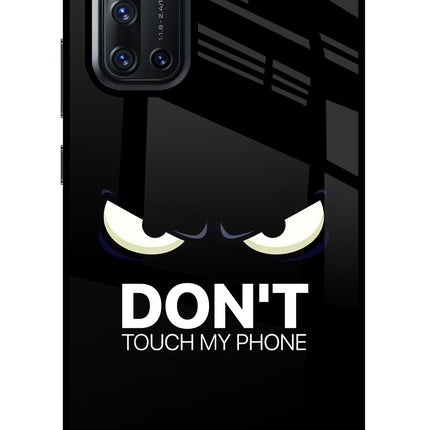 Don'T Touch My Phone Vivo V19 Glass Case