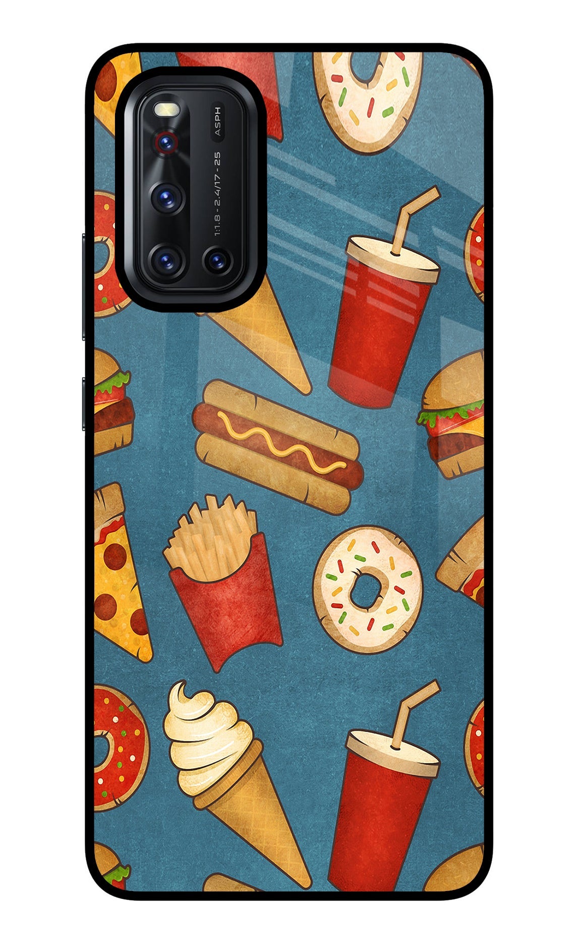 Foodie Vivo V19 Back Cover