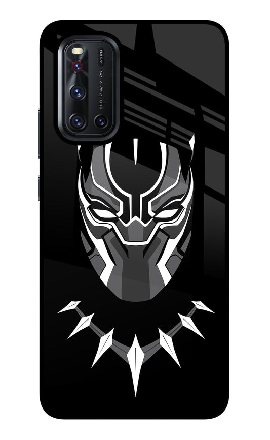 Black Panther Vivo V19 Glass Case