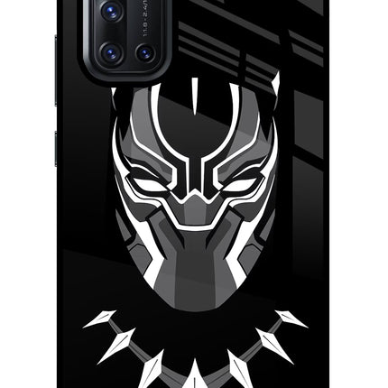 Black Panther Vivo V19 Glass Case Back Cover by Casekaro