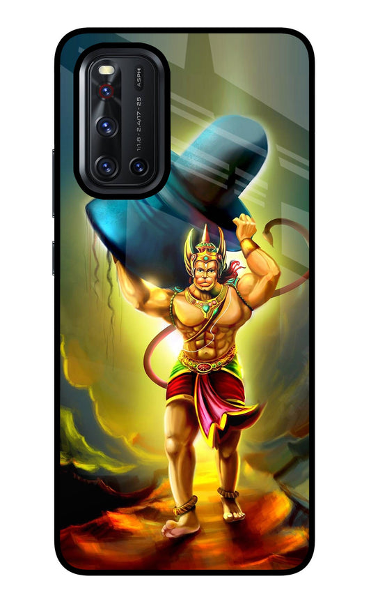 Lord Hanuman Vivo V19 Glass Case