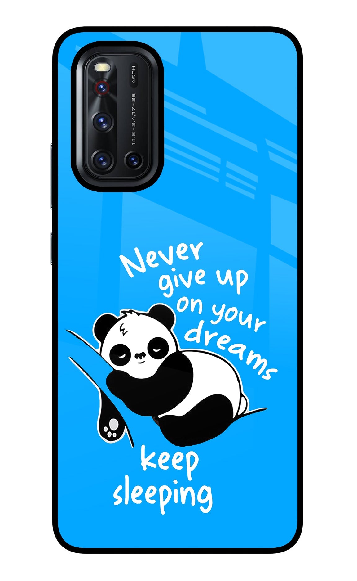 Keep Sleeping Vivo V19 Back Cover