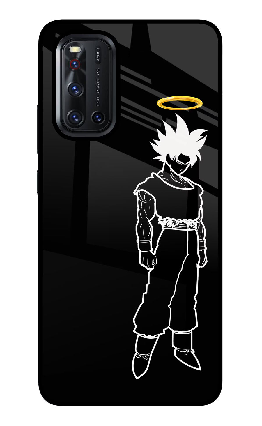 DBS Character Vivo V19 Back Cover, Glass case