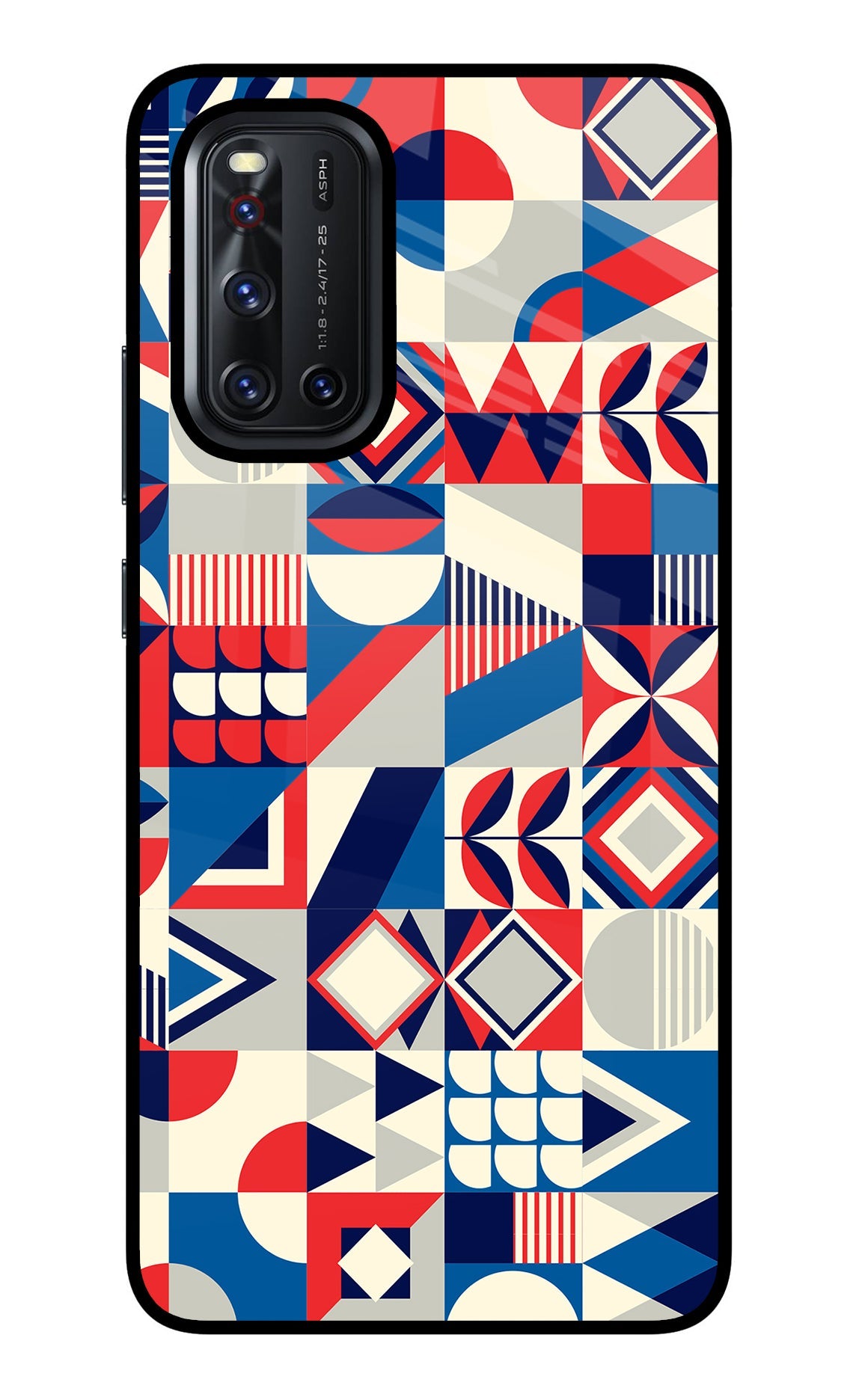 Colorful Pattern Vivo V19 Back Cover