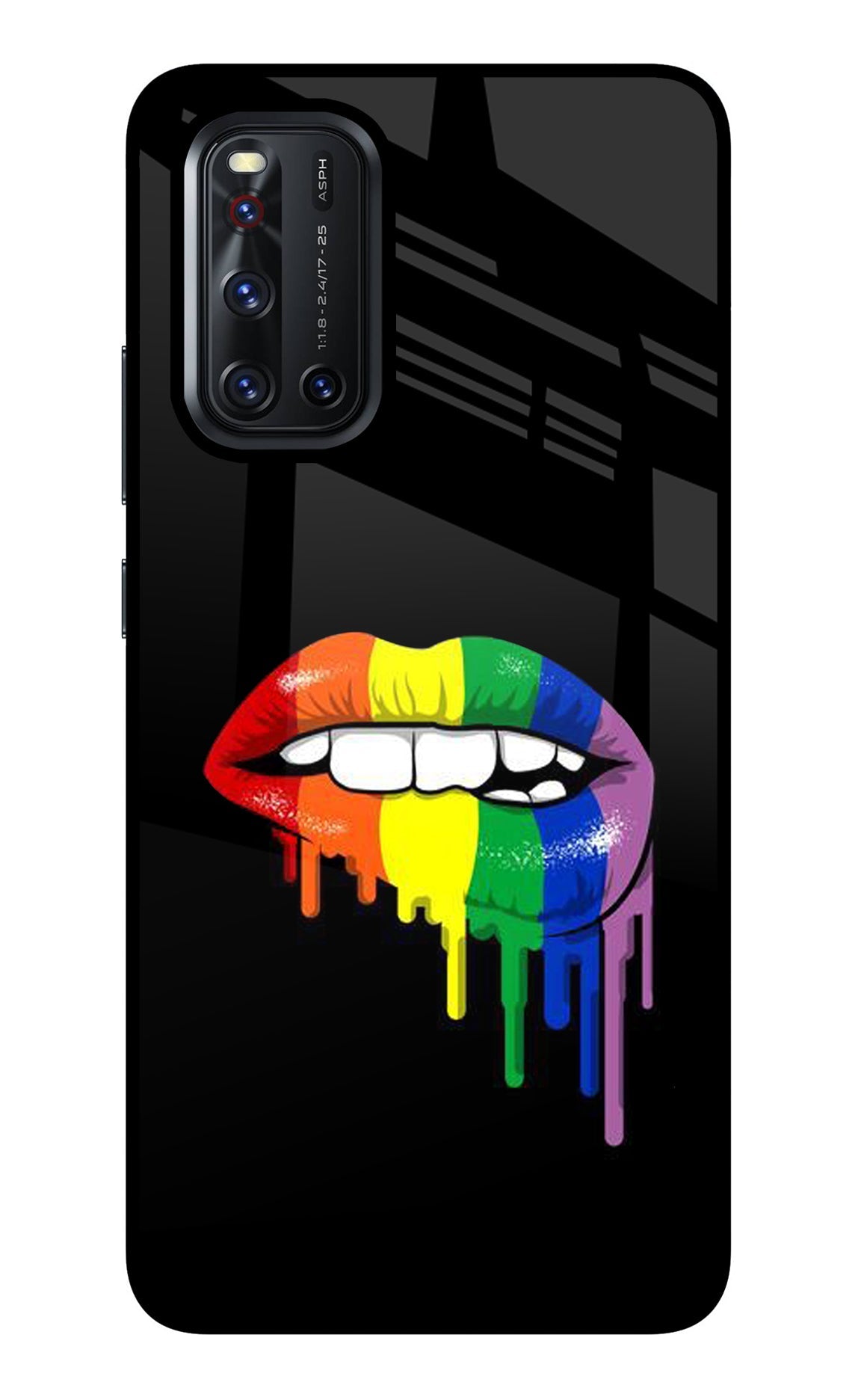 Lips Biting Vivo V19 Back Cover