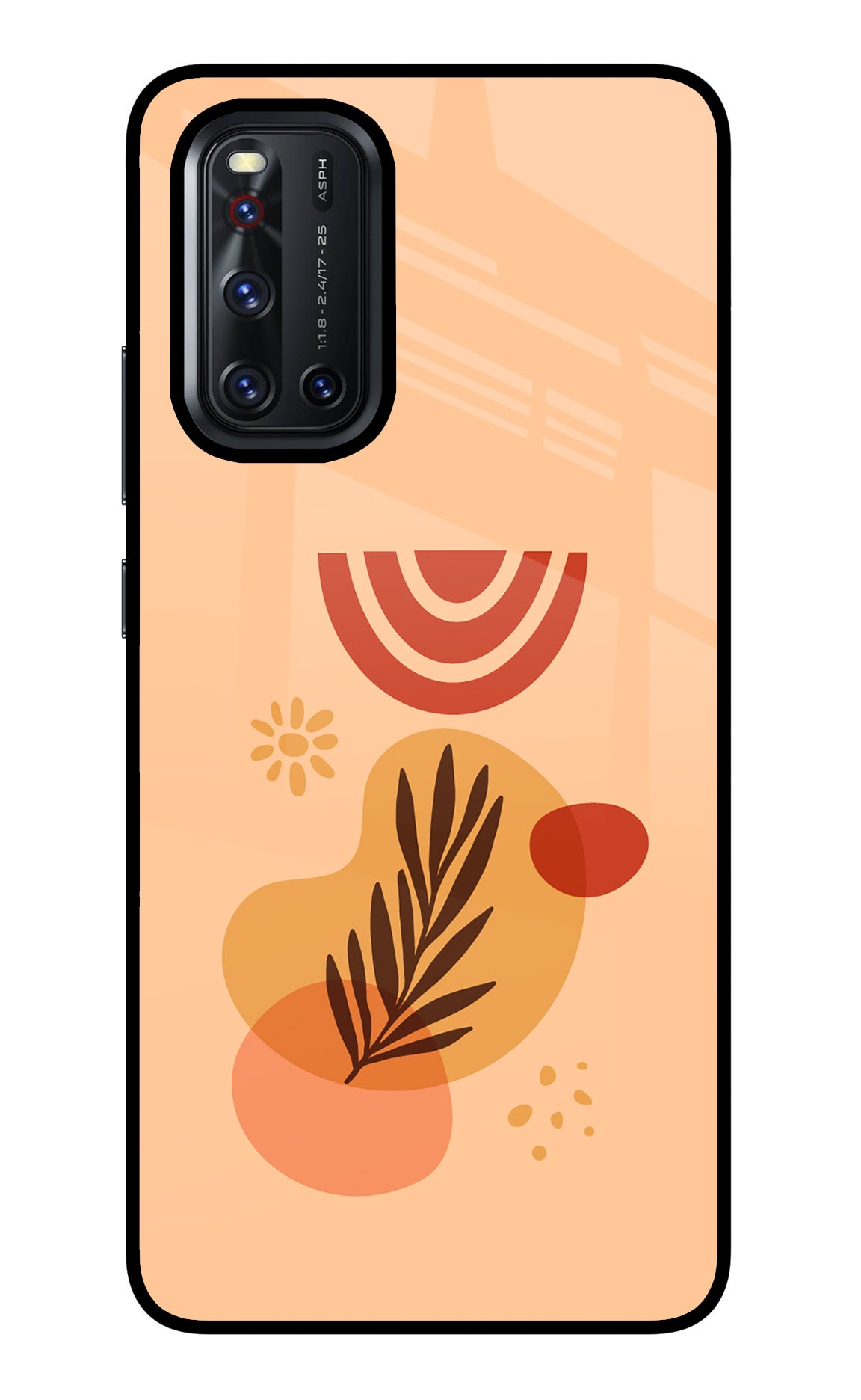 Bohemian Style Vivo V19 Glass Case