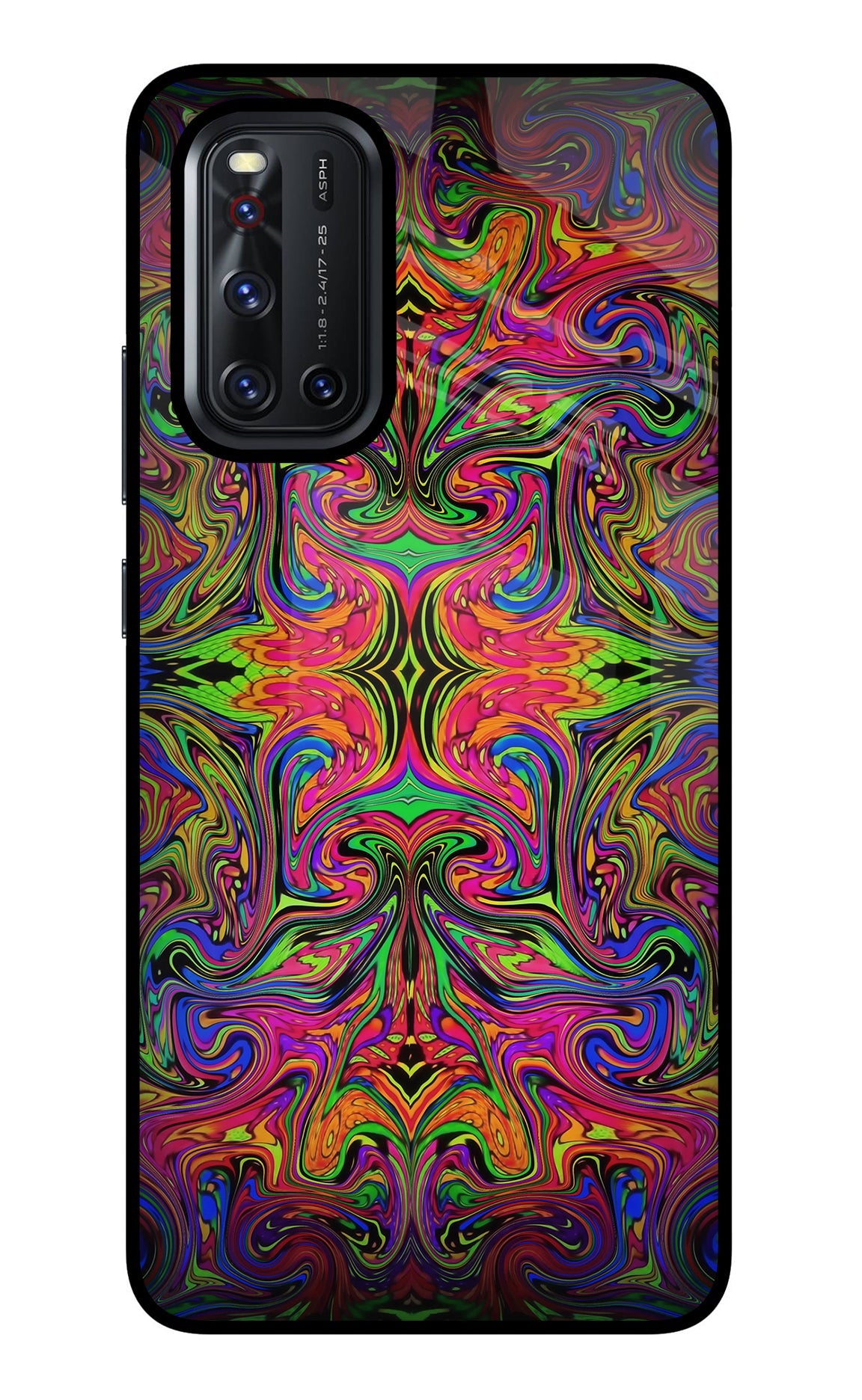 Psychedelic Art Vivo V19 Back Cover