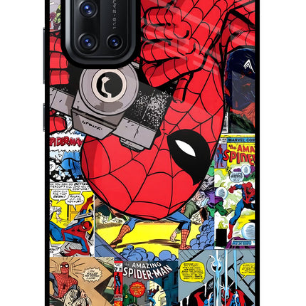 Spider Man Vivo V19 Glass Case