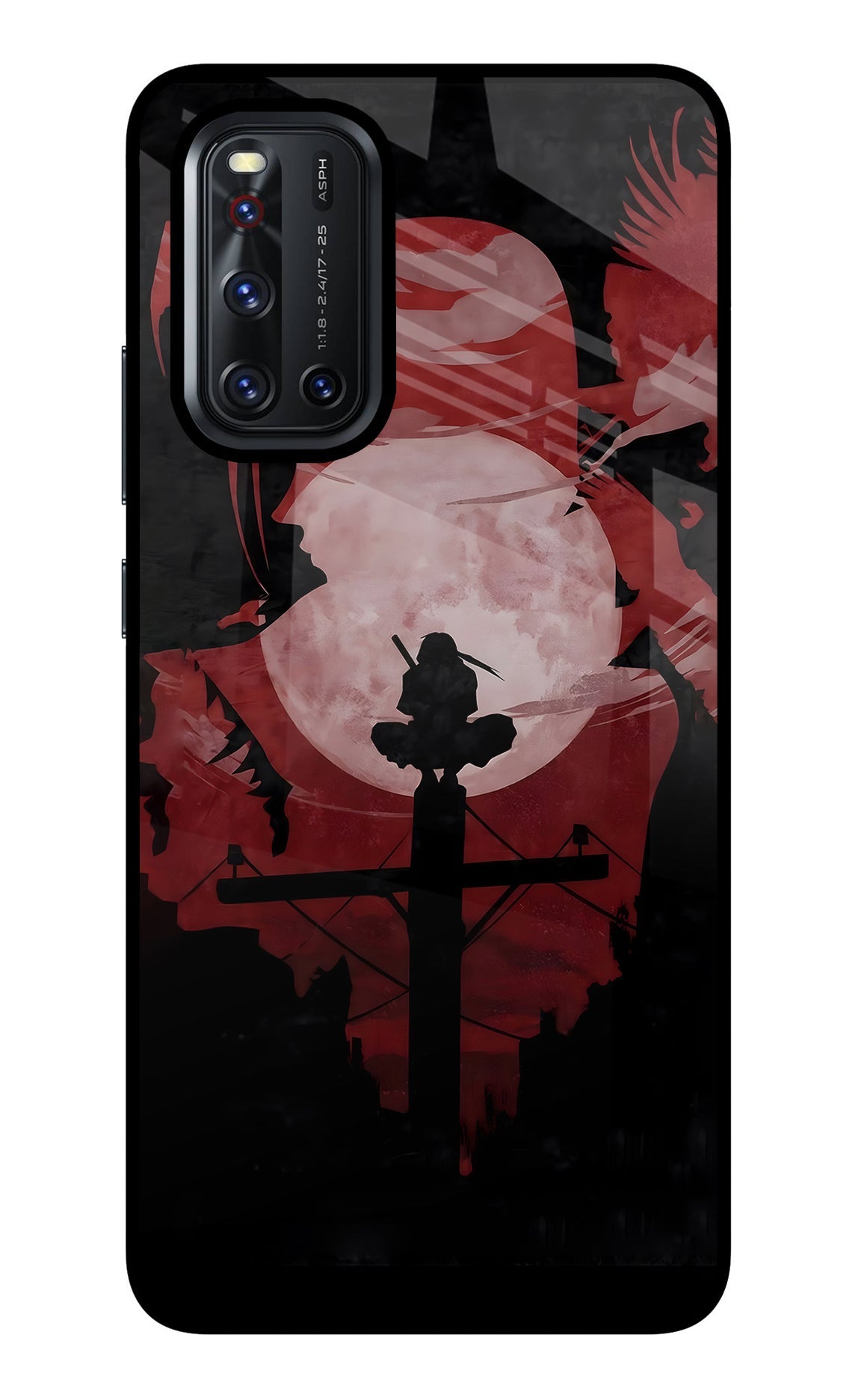 Naruto Anime Vivo V19 Glass Case