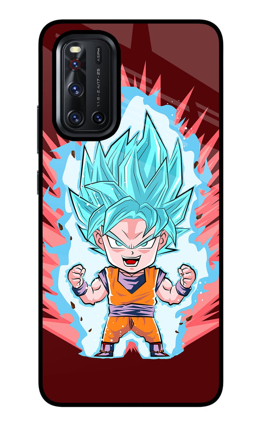 Goku Little Vivo V19 Glass Case