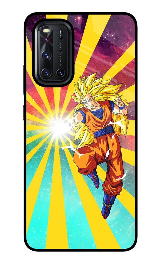 Goku Super Saiyan Vivo V19 Glass Case